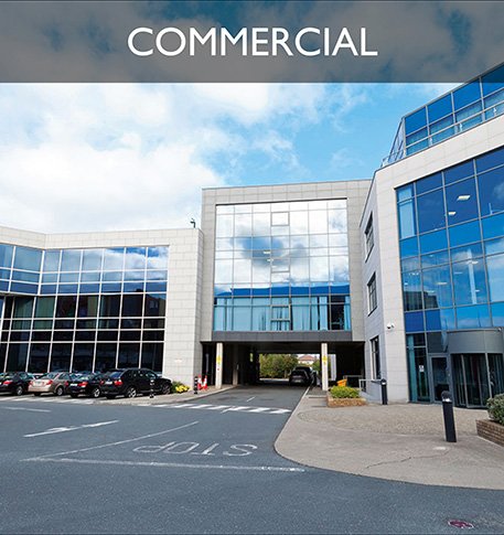 A commercial building, which we do cleaning services for