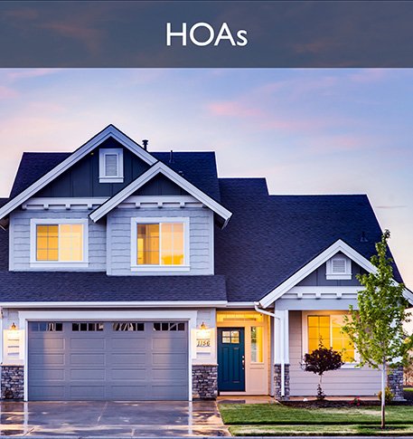A home. We do cleaning services for HOAs