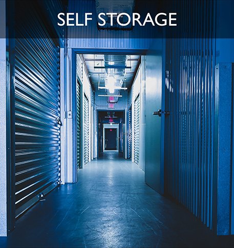 A self storage facility, which we do cleaning services for