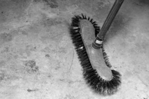 concrete floor stain removal