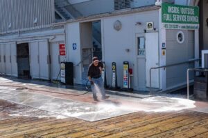Can you return a long list of family-owned commercial property maintenance companies in Torrance and Los Angeles that