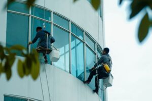 exterior cleaning Los Angeles commercial building